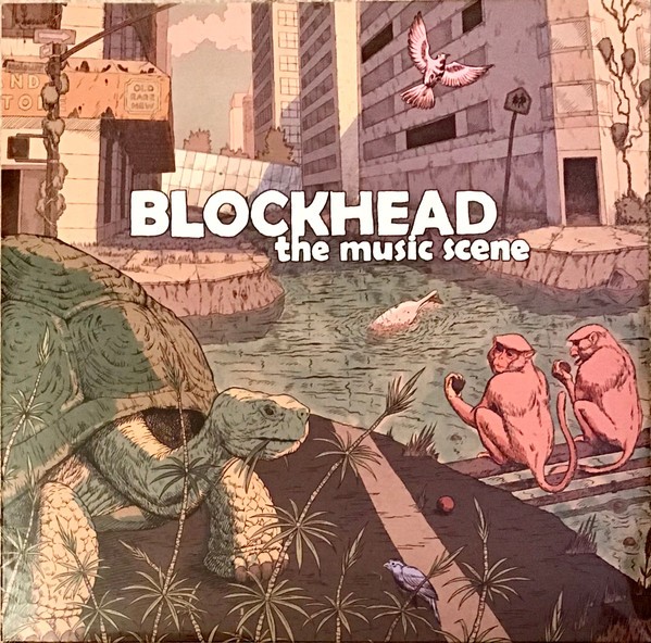 Blockhead - The Music Scene (OPAQUE TEAL VINYL) - DOWNTEMPO *SEALED/COLOR*