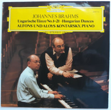 Brahms Hungarian Dances (Alfons and Aloys Kontarsky, piano) DG 2530 710 nm picture