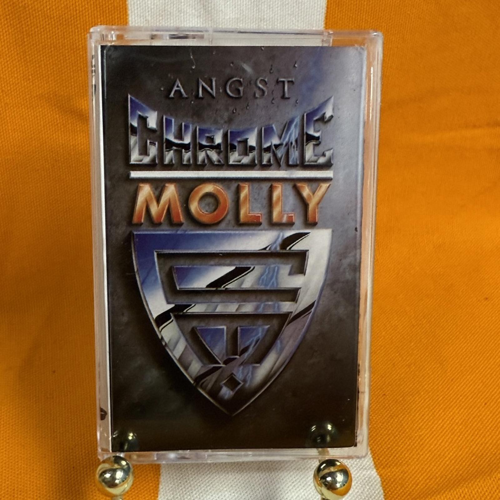 Chrome Molly Angst 1988 Cassette Tape Vintage Hard Rock Collectible