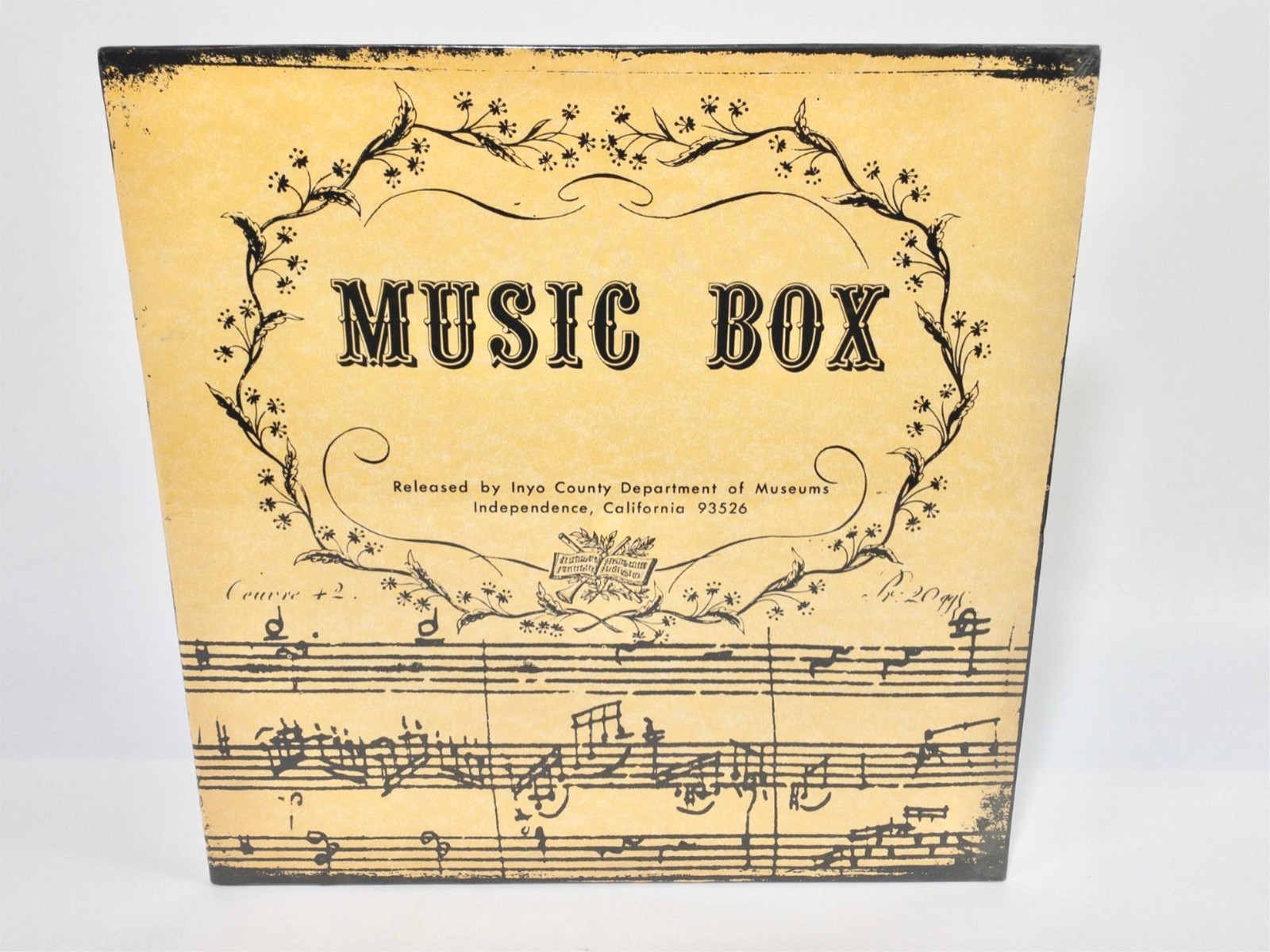 Music Box Recordings by The Eastern California Museum 1975 Vinyl LP Sealed, GR8