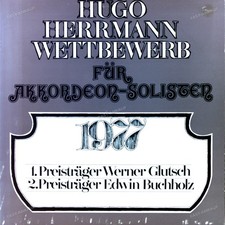 Hugo H. Wettbewerb W. Glutsch, E. Buchholz - Für Akkordeon-Solisten 1977 LP .* picture