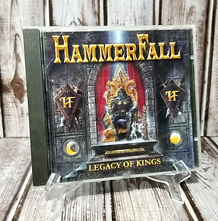 HammerFall: Legacy of Kings (CD, 1998) Nuclear Blast Records Made in Germany