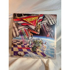 Triumph Just a Game Vinyl LP Record 1979 RCA AFL1-3224 Hard Rock Gatefold picture