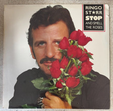 Ringo Starr Stop and Smell The Roses Vinyl Album USA 1981 Pressing Sealed picture