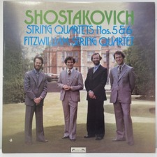 Shostakovich String Quartets No 5-6 Fitzwilliam Quartet L'Oiseau-Lyre DSLO 29 LP picture