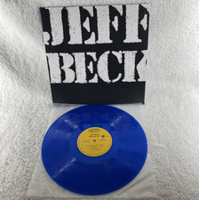 JEFF BECK  THERE & BACK 2012 REISSUE 180 GRAM BLUE VINYL LP CLEANED TESTED NM/NM picture