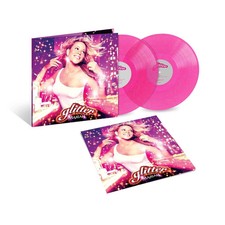 Mariah Carey Glitter 25th Anniversary SIGNED Litho Glittering Pink 2LP PRESALE picture