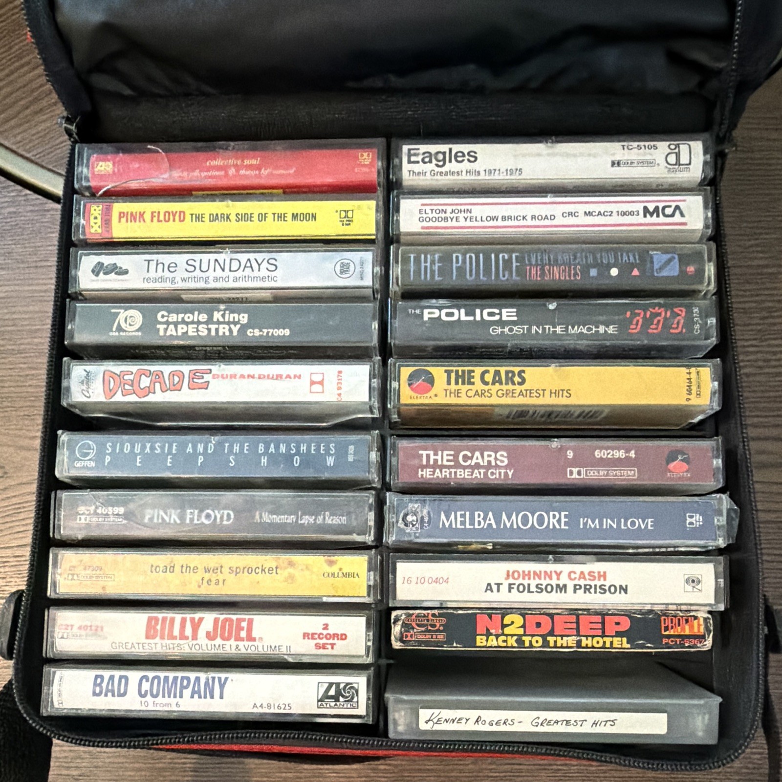 Lot 20 Vintage Cassette Tapes Rock Alt 90s Hip Hop Pink Floyd MFSL Kenny Rogers