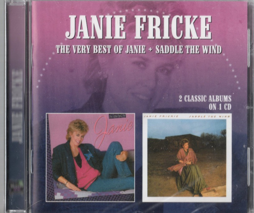 The Very Best of Janie Fricke & Saddle The Wind CD NEW & SEALED.  FAST 1st CLASS
