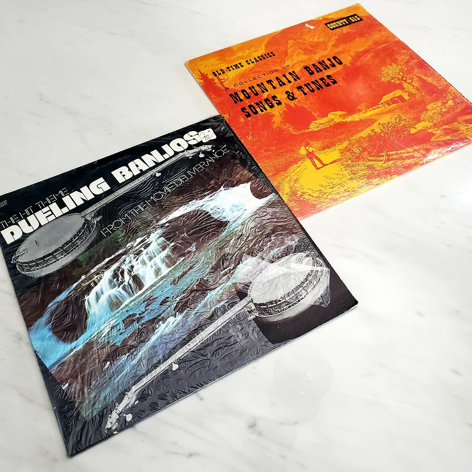 Mountain Banjo - Dueling Banjos - Lot of 2 LP Records