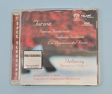 Music Of Turina Debussy CD Cincinnati Symohony Orchestra SACD 2001 picture
