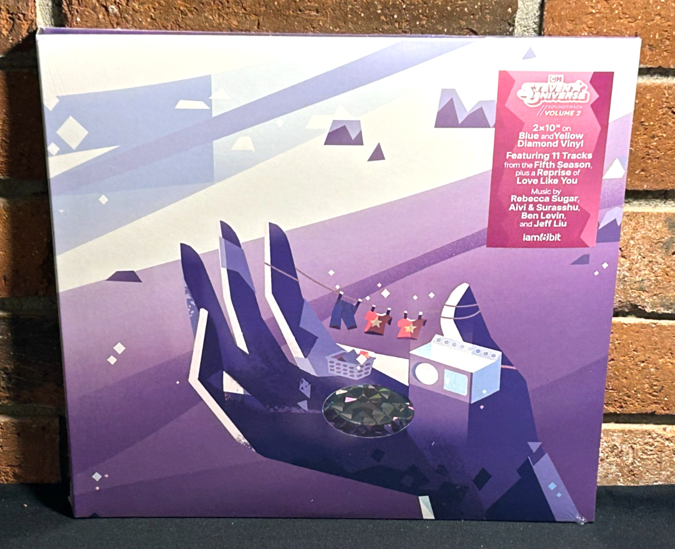 STEVEN UNIVERSE VOLUME 2 - Soundtrack, Ltd 1st Press 2LP 10\