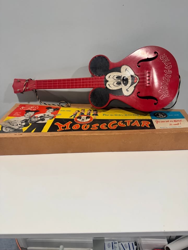 1955 Disney Mickey Mouse Mattel Guitar 