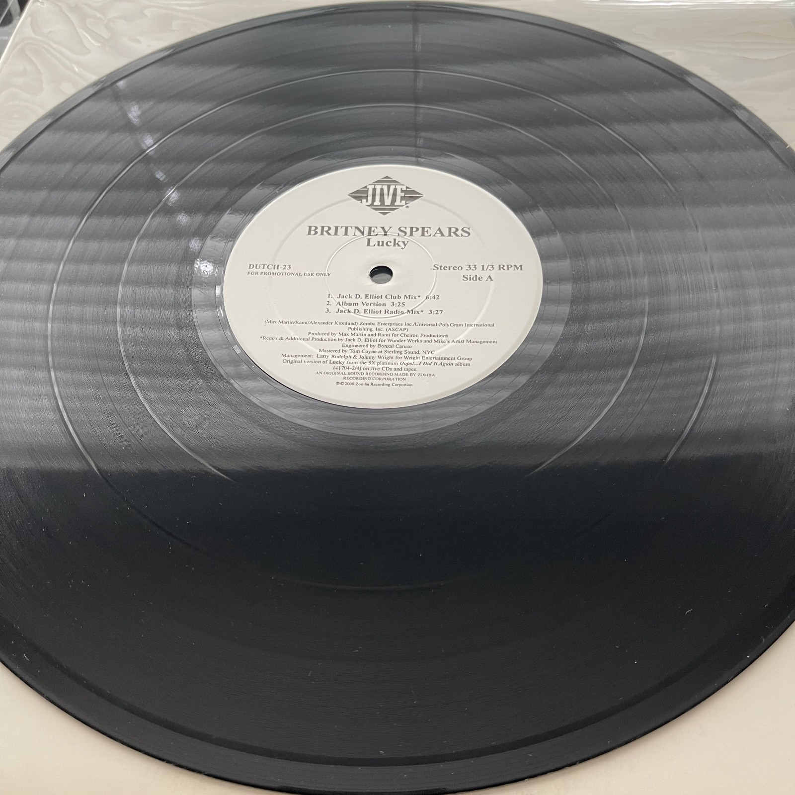 Britney Spears – Lucky OG 2000 Press 12\