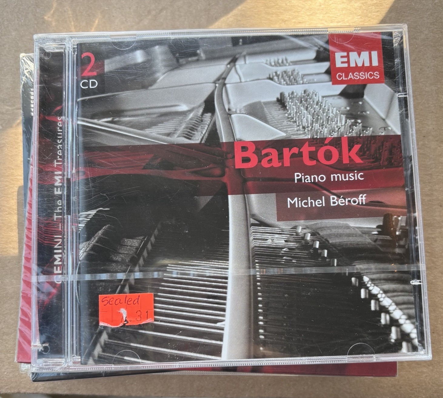 BARTOK: Piano Music, Michel Beroff EMI Classics 2x CD Import