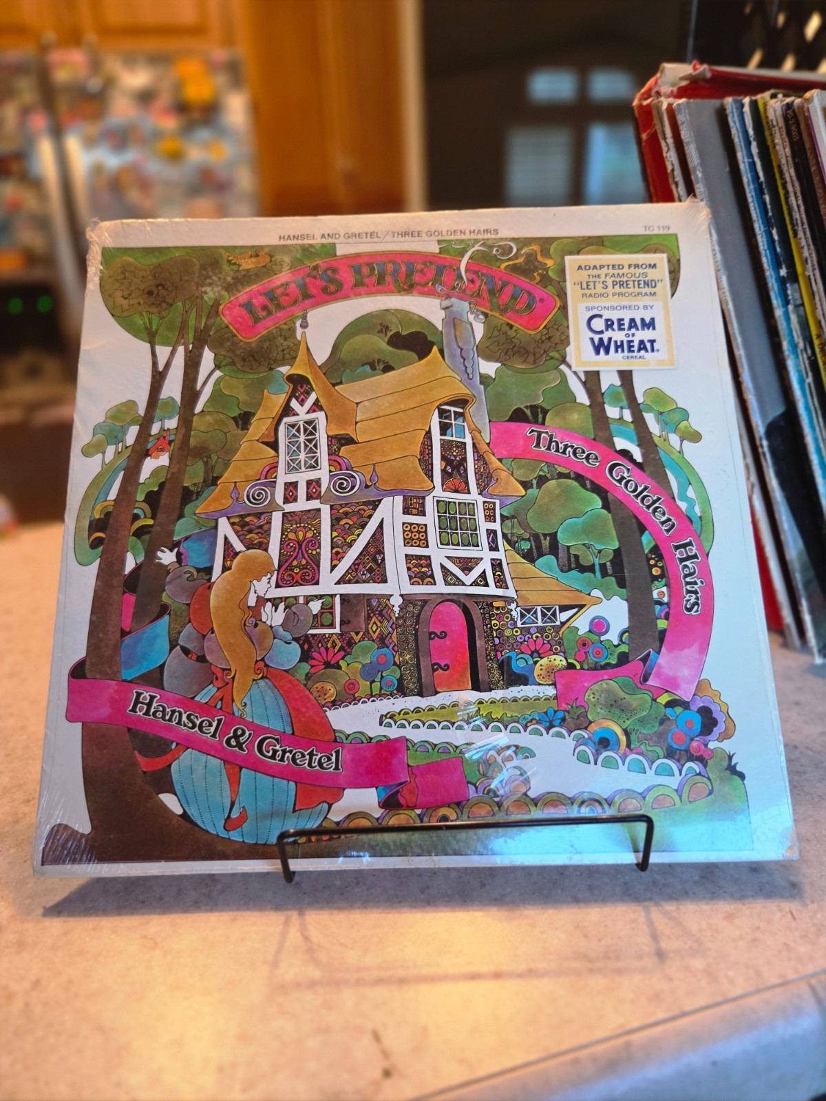 Let's Pretend Hansel And Gretel / Three Golden Hairs TG 119 Vinyl 1970 SEALED
