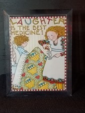 Vintage 1991 Musical Moments Lucite Frame Music Box 