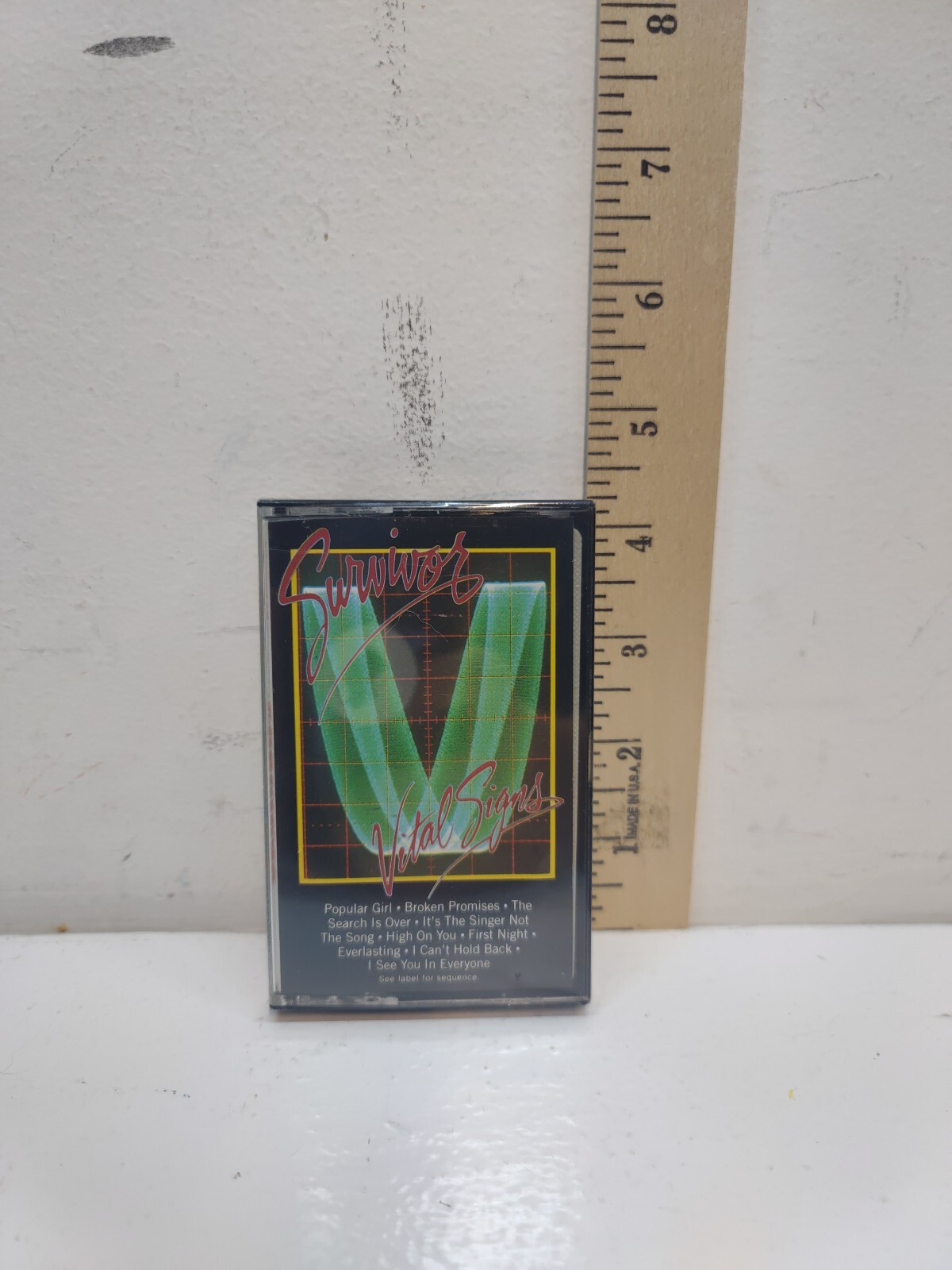 Vital Signs by Survivor Vintage Cassette Tape