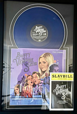 Slaybill Buffy the Vampire Slayer Once More With Feeling Blue Vinyl Framed picture