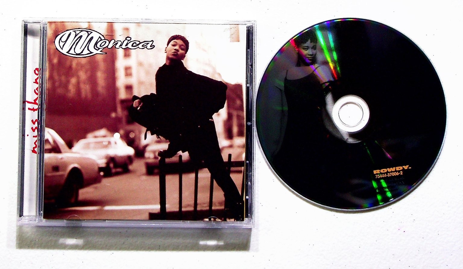 Monica – Miss Thang CD 1995 R&B Soul Hip Hop Rowdy Records