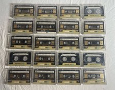 Maxell XLII 90 Epitaxial High CrO2 Type II Cassette Tapes Lot of 20 - Used picture