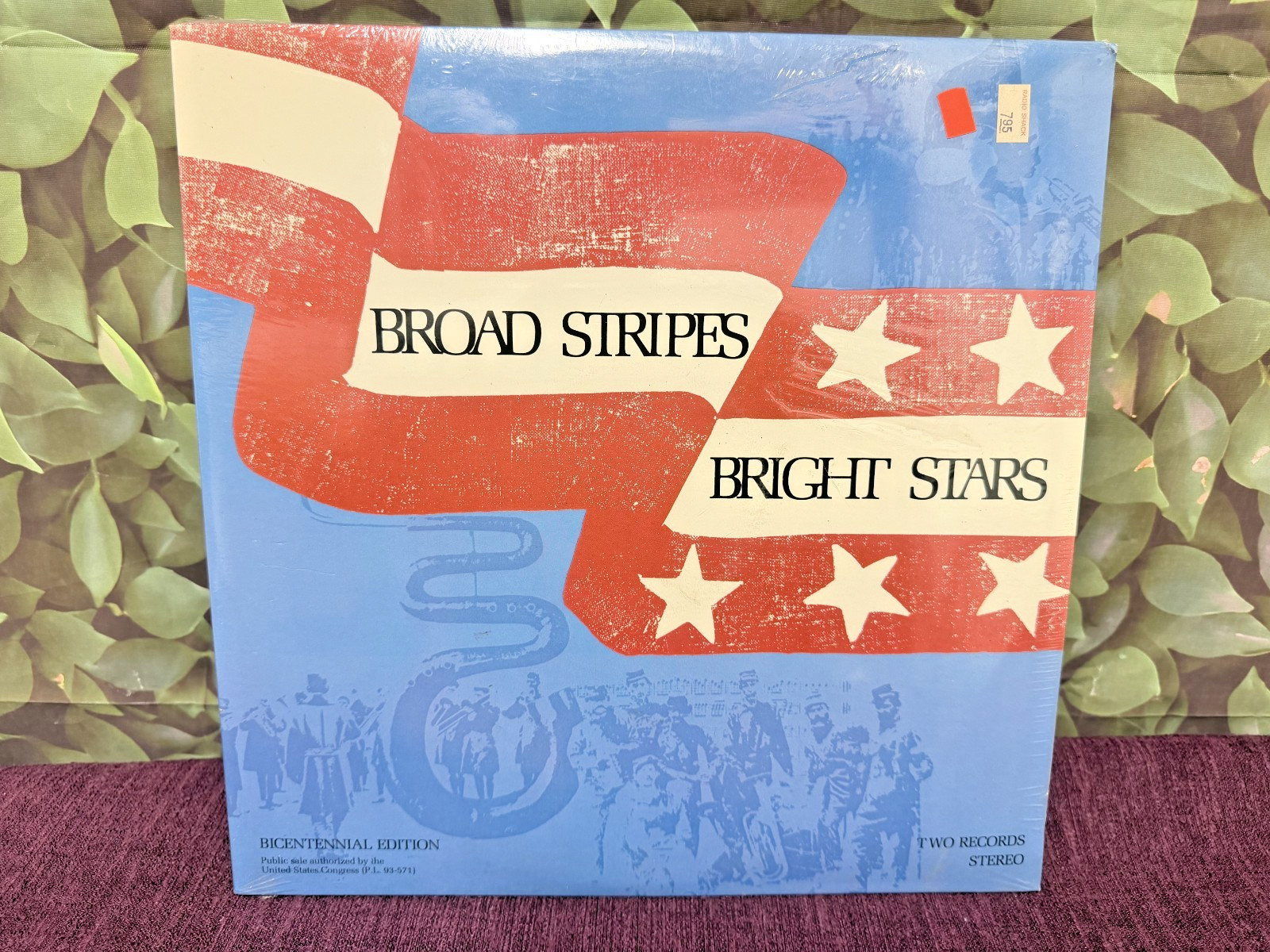 ORIGINAL SEALED BROAD STRIPES BRIGHT STARS Bicentennial Edition   Excellent