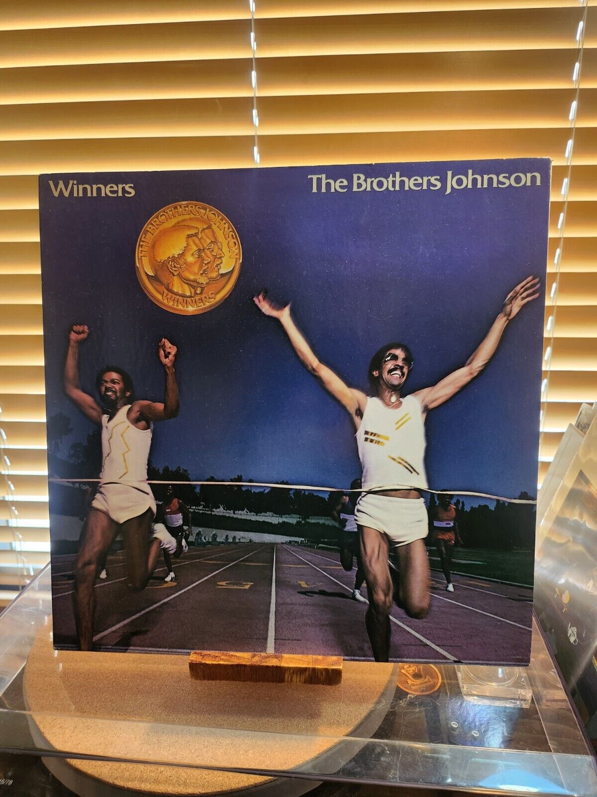 Brothers Johnson, Winners, 1981 1st A&M Stereo SP-3724, Gatefold, VG+/VG+