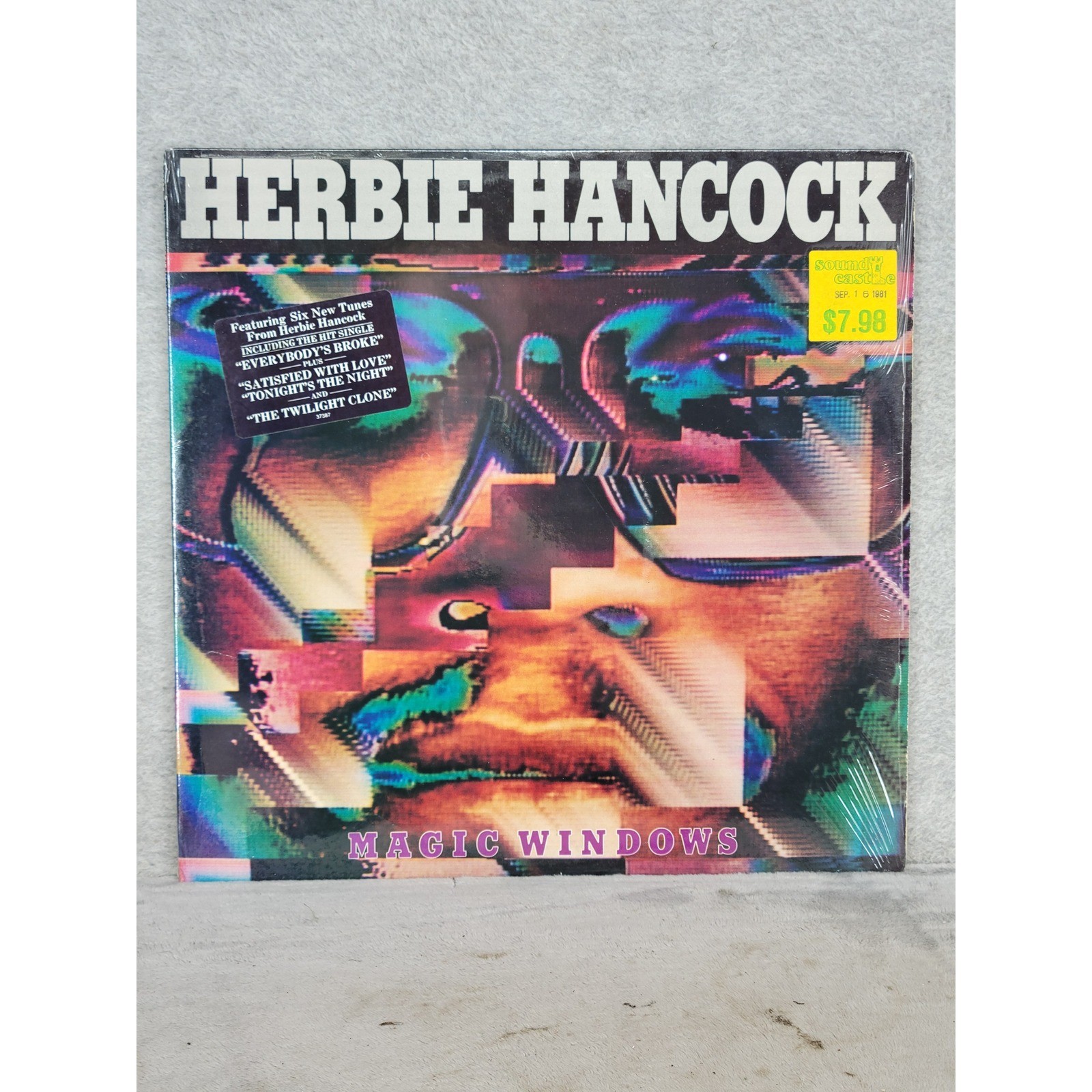 Vintage Herbie Hancock Magic Windows Vinyl LP 1981 Columbia Records 12\