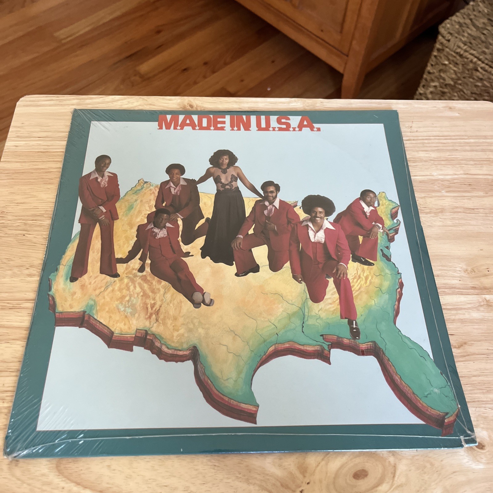 Made In The U.S.A. Self Titled S/T LP 1977 De-Lite Records Sealed [Black Soul]