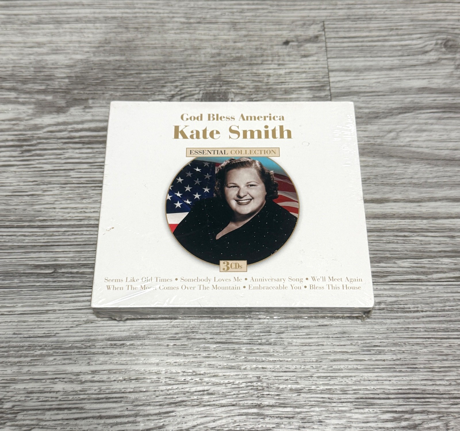 God Bless America - Audio CD By Kate Smith - New Sealed 3 CD's 2008 Dynamic