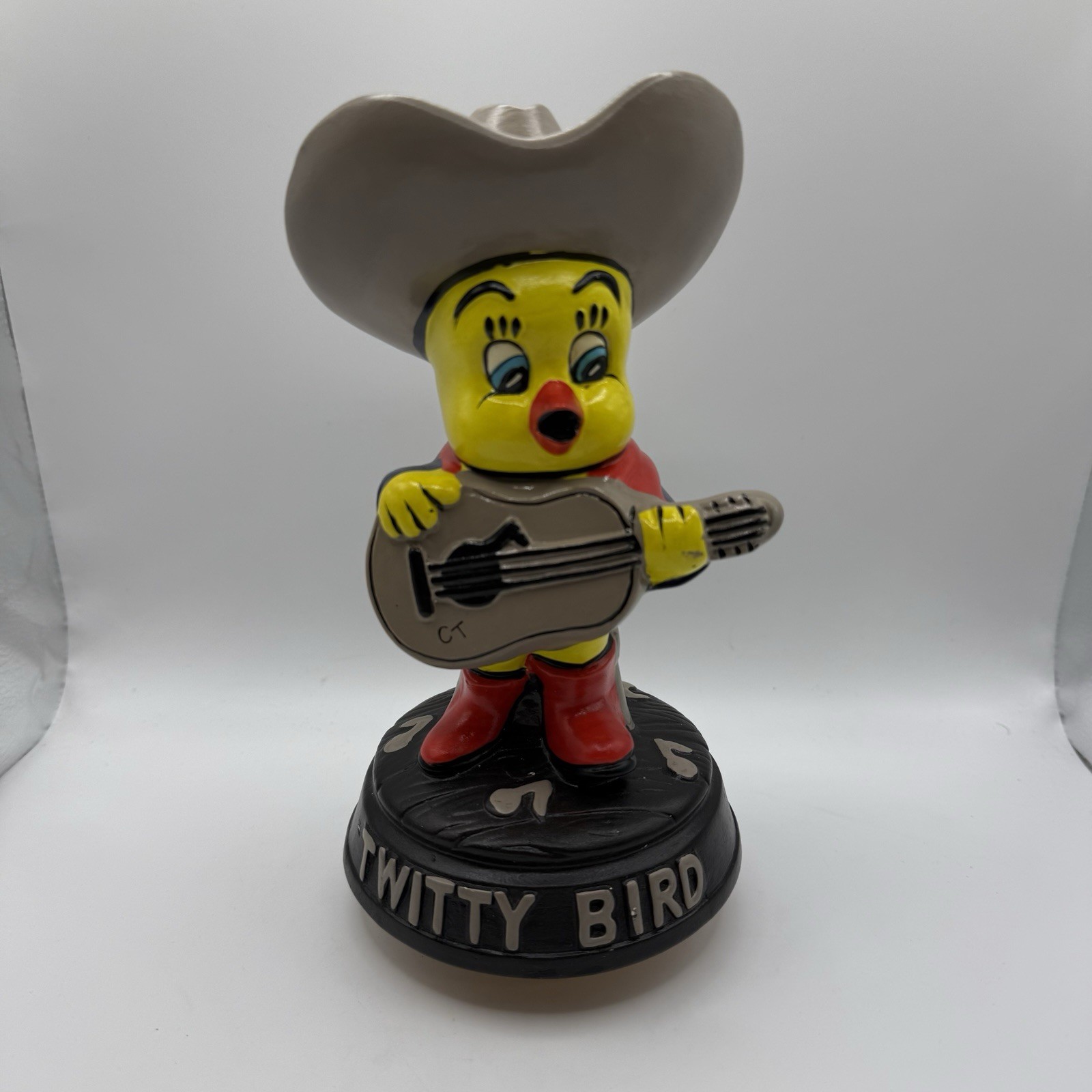 Vintage Scotty “Twitty Bird” Wind-Up Music Figurine Made in Japan