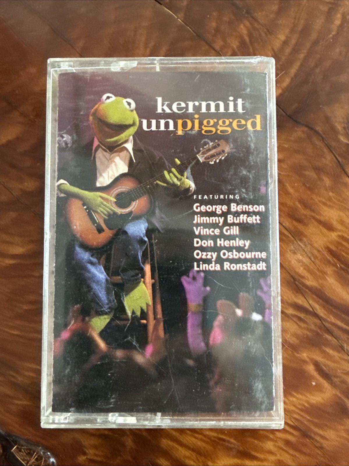 Kermit Unpigged (1994 Cassette) Jim Henson Muppets Jimmy Buffett Ozzy Osbourne 