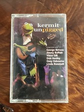 Kermit Unpigged (1994 Cassette) Jim Henson Muppets Jimmy Buffett Ozzy Osbourne  picture