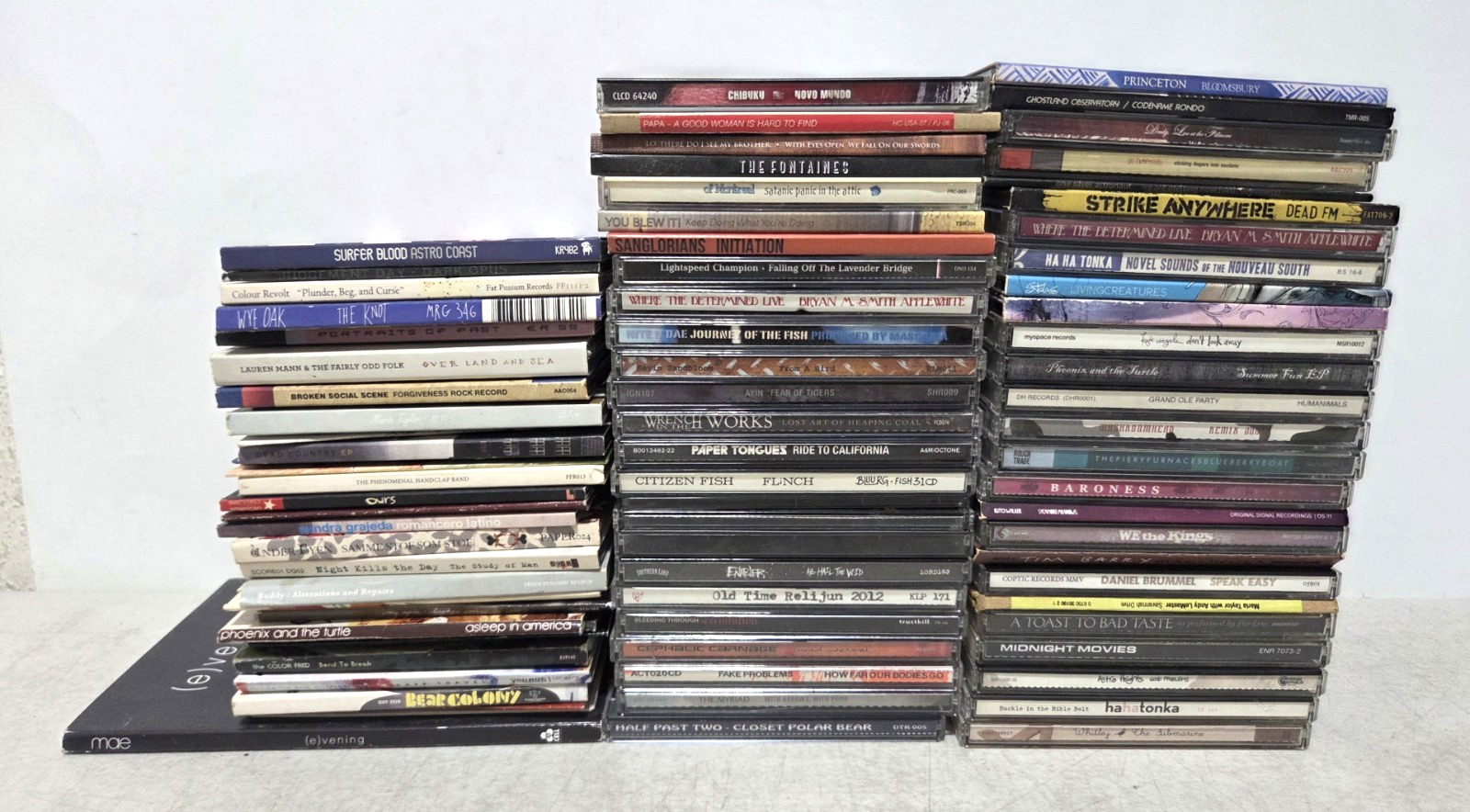 SIGNED Rock Indie Hardcore Alternative CD Lot of 85 No Duplicates Rare Bands