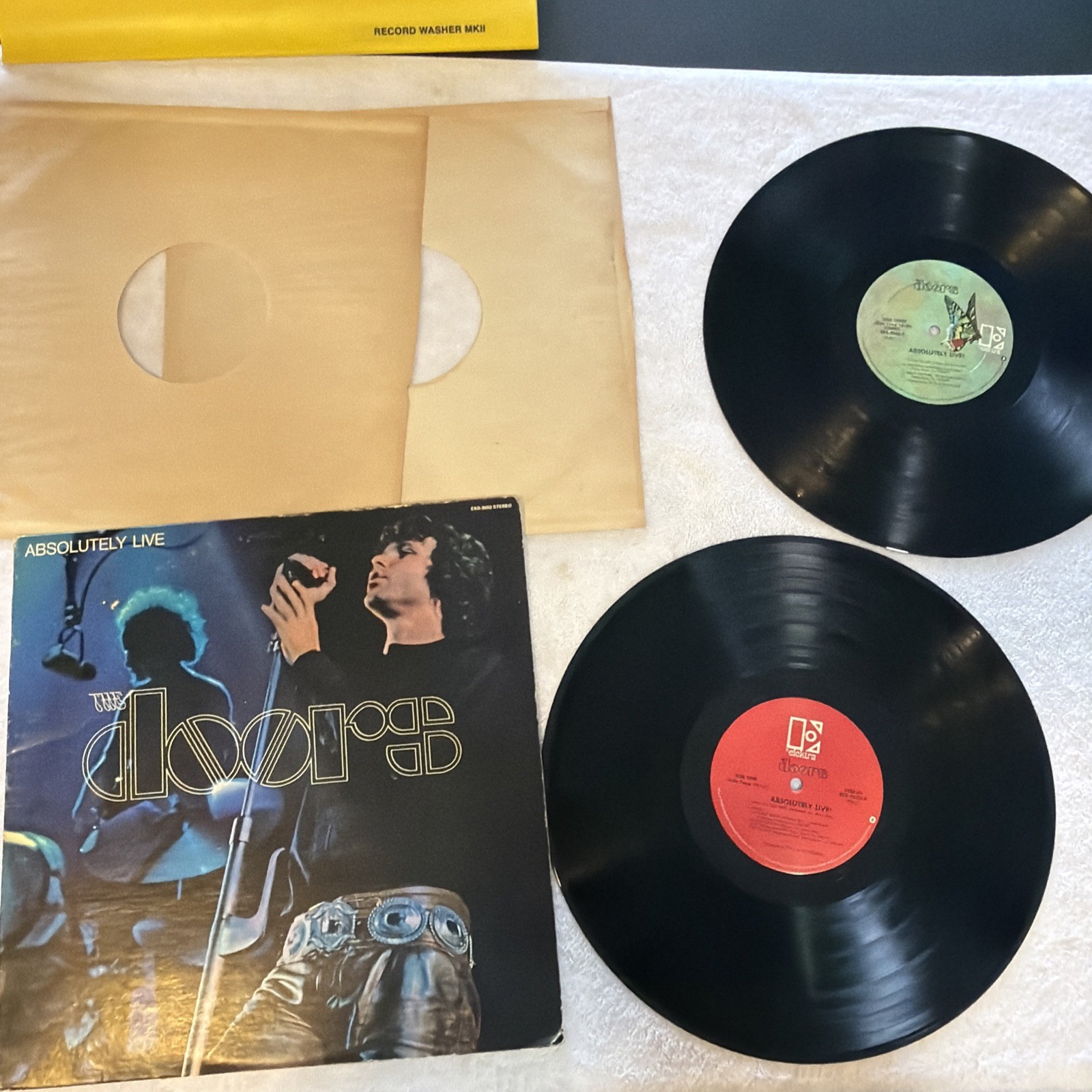 The Doors  Absolutely Live  Vinyl 2xLP Record VG+  Break On Through