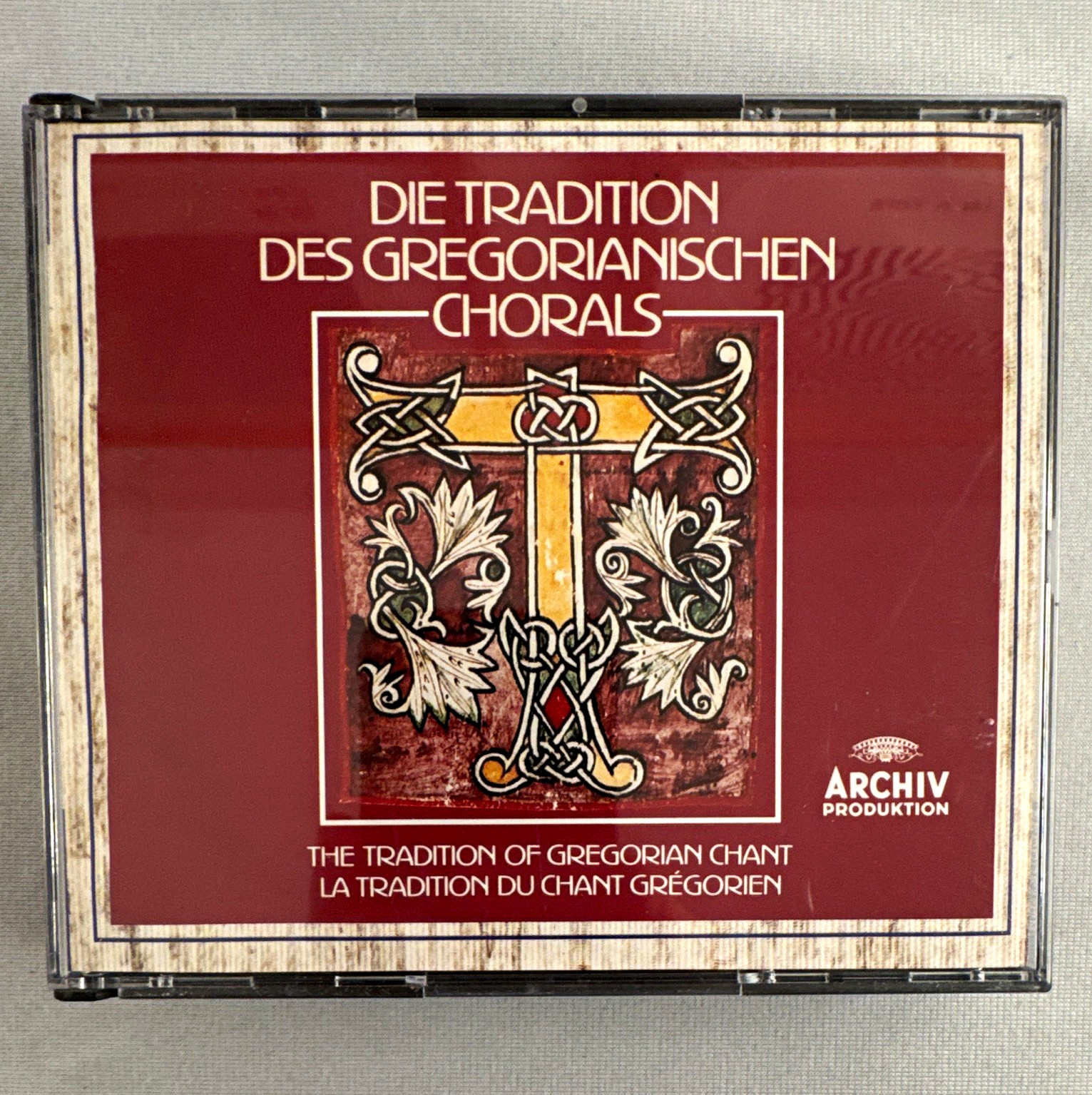 Archiv Produktion - Die Tradition des Gregorianischen Chorals 4CD 1992 435032-2