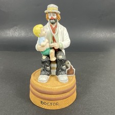 Vintage San Francisco Music Box Co. Emmett Kelly Jr. 'The Doctor' Figurine picture
