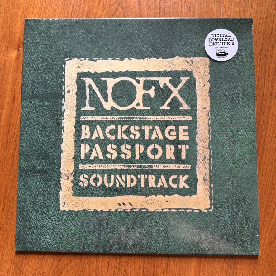 NOFX - Backstage Passport Soundtrack  Fat Wreck  VINYL - NEW + Digital Download