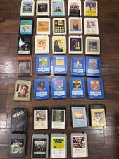 Vintage 8‑Tracks – Lot of 34 – Country, Polka, Bluegrass, Oldies & More picture