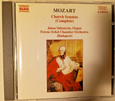 Janos Sebestyen ORGAN, Erkel Chamber Orch Budapest-Mozart Church Sonatas CD NM picture
