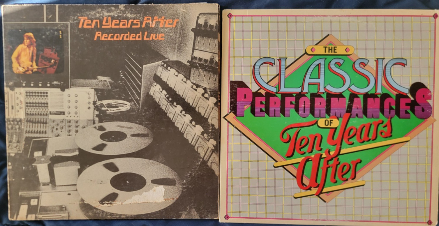 Ten Years After 2 EX  LPs  TYA Recorded Live & Classic Performances TYA