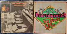 Ten Years After 2 EX  LPs  TYA Recorded Live & Classic Performances TYA picture