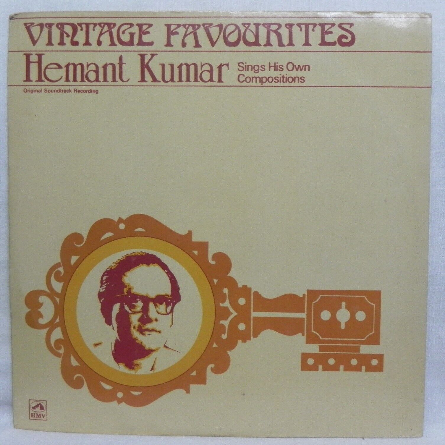 Hemant Kumar Vintage Favourites LP Record Bollywood Hindi Soundtrack Indian EX