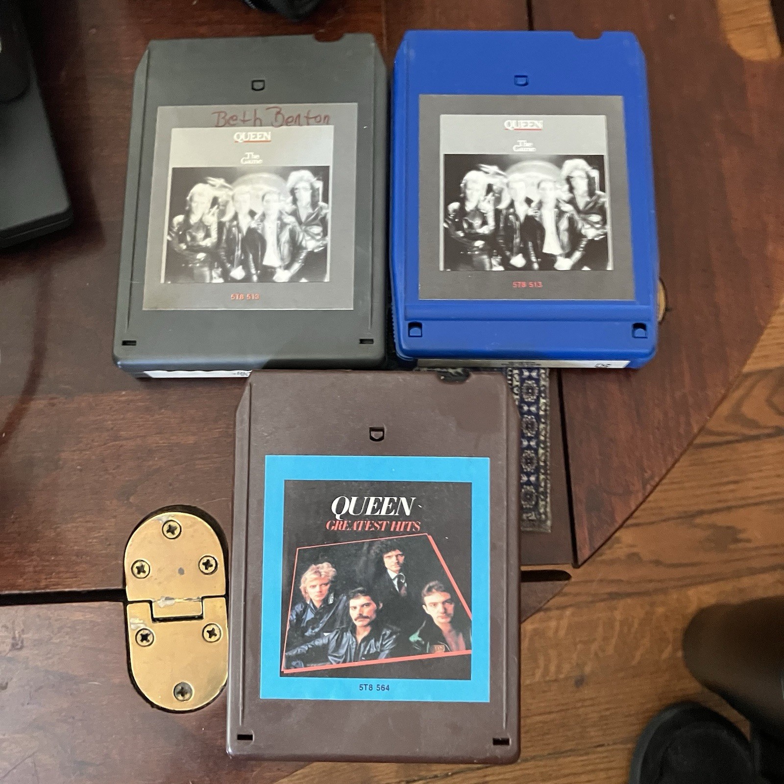 Queen Lot Of 3 Vintage 8-Track Tape VG-two Copies Of The Game & Greatest Hits