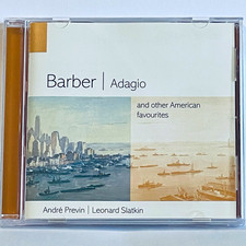 Barber Adagio & Other American Favourites Previn Slatkin CD 2005 Angel RT picture