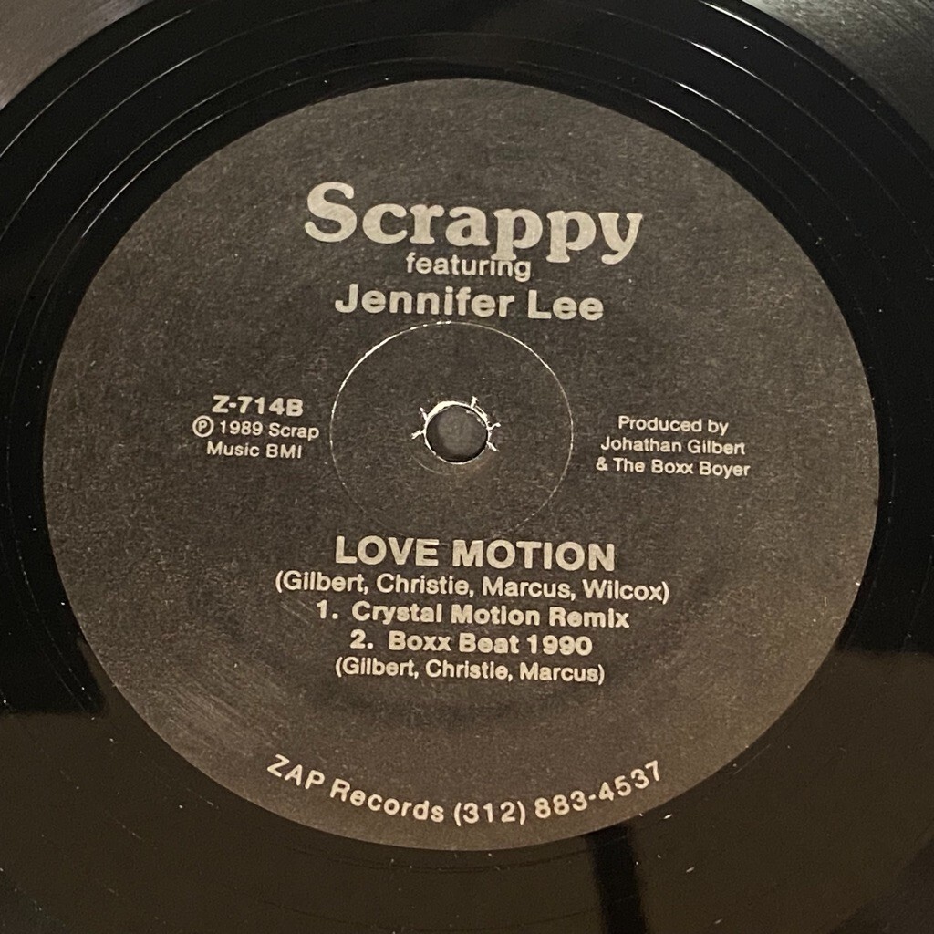 Scrappy featuring Jennifer Lee: Love Motion / Feat. D-Ice Posse: Chicago's 12
