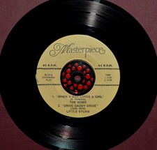 VOWS/ LITTLE SYLVIA- WHEN A BOY LOVES A GIRL/ DRIVE DADDY/FLIP- MASTERPIECE- M- picture