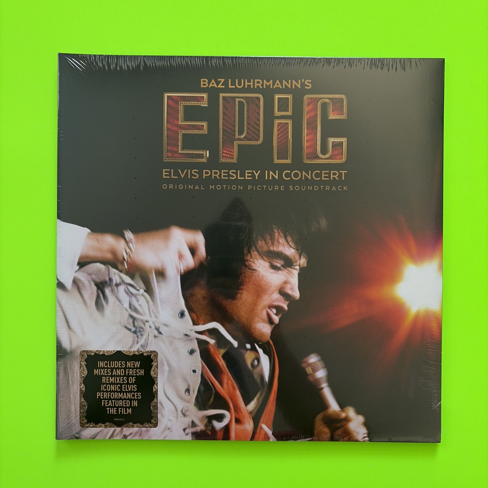 LP SOUNDTRACK Epic Elvis Presley In Concert (2LP Vinyl, SONY 2026) NEW MT SEALED