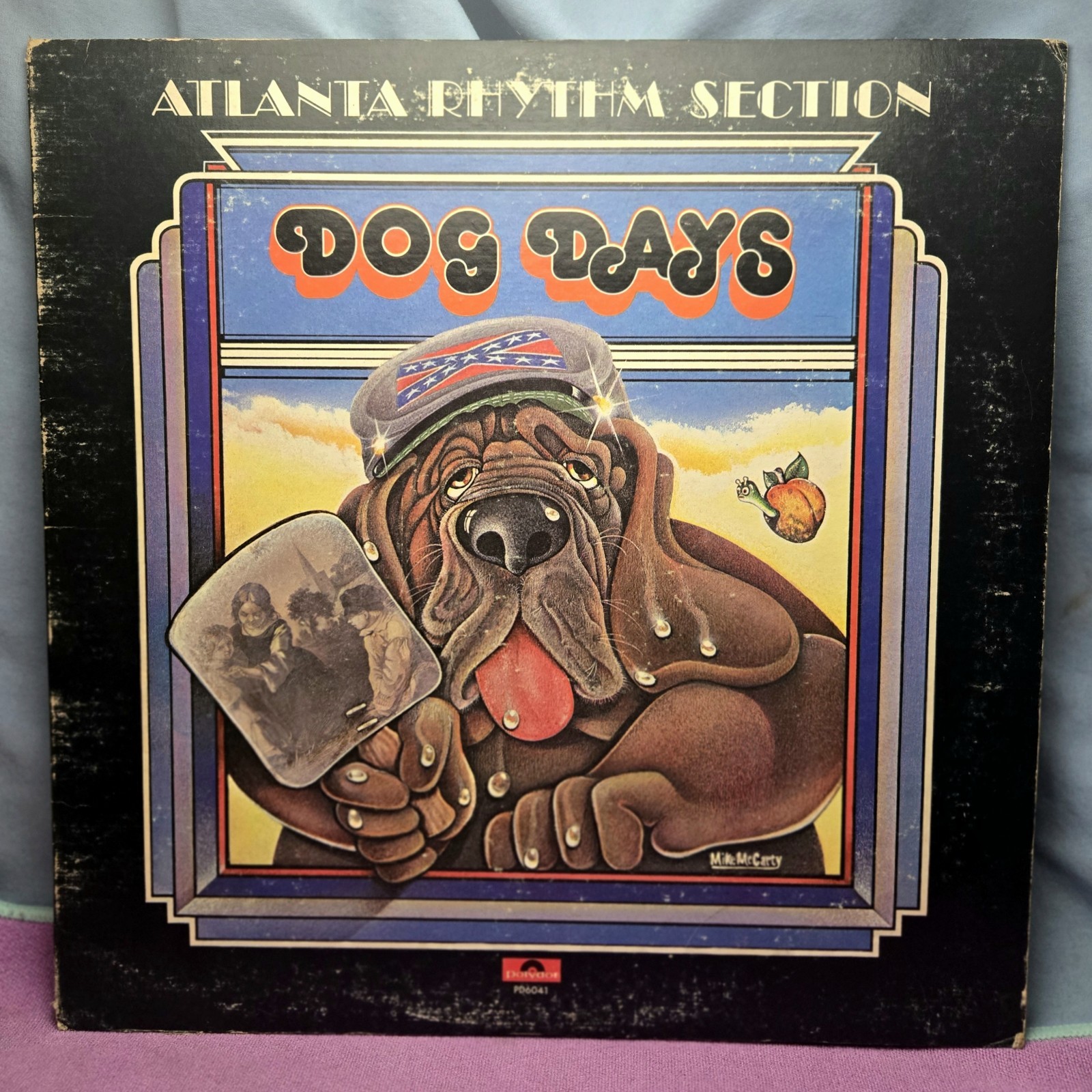 Atlanta Rhythm Section Dog Days LP Vinyl 1975 Polydor PD 6041 STERLING RL EX/VG+