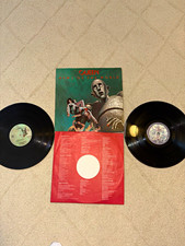 Queen News Of The World 1977 Vinyl LP 6E-112 + A Day At The Races Bonus LP picture